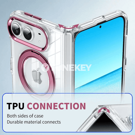 Magsafe üçin 360° aýlanýan halka stendi bolan iPhone gaby