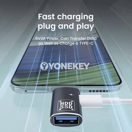 NNBILI USB-C / USB OTG adapter, zarýad we maglumat geçiriş
