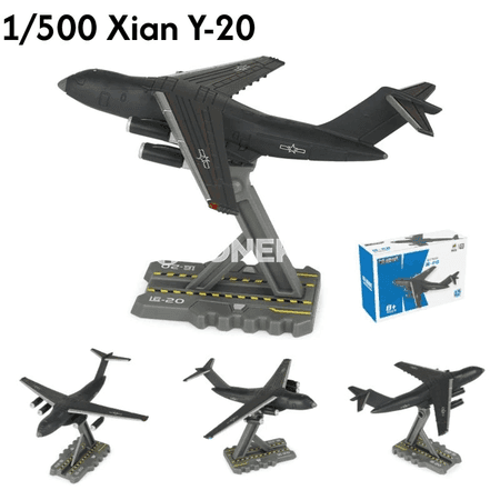 1:150 masştably model uçaragy J31/J20 FC-31, metal oýnawaç