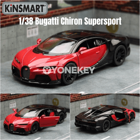 KiNSMART Bugatti Chiron Super Sport 1:38 metal maşyn modeli