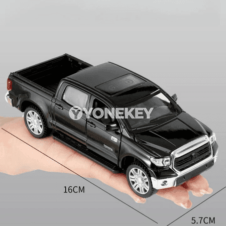 1:32 Toyota Tundra metal model awtoulagy, açylýan gapy, ses we ýagtylyk
