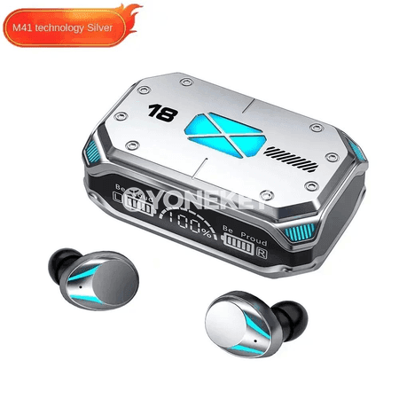 TWS M41 simsiz Bluetooth gulaklyklar, LED displeýli