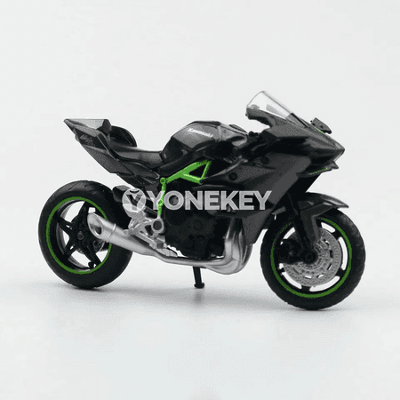 Kawasaki Ninja H2R 1:18 metall motosikl modeli