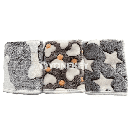 Itler üçin ýyly coral fleece düşekçe, ýuwulýan ýumşak mat