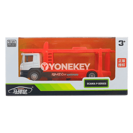 Scania we MAN 1:64 metal model ýük maşynlary, kollektsiýa üçin