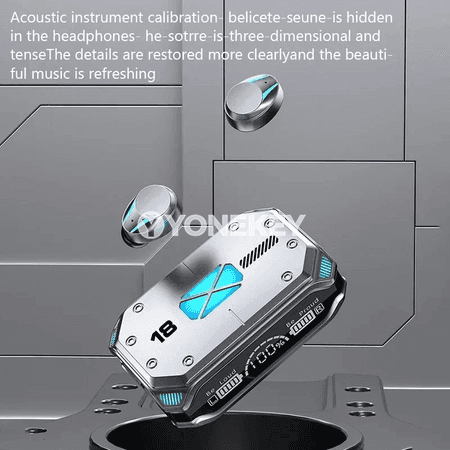 TWS M41 simsiz Bluetooth gulaklyklar, LED displeýli