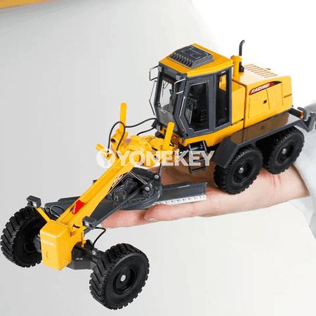 1:35 metal ýol gurluşyk tehnikasy modeli, çagalar üçin sowgat