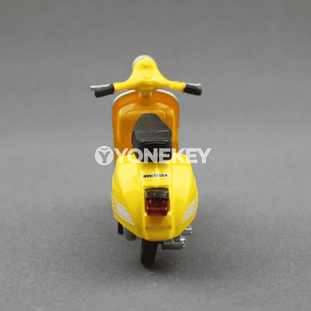 Vespa 200 Rally 1:18 metal model skuter, çagalar üçin
