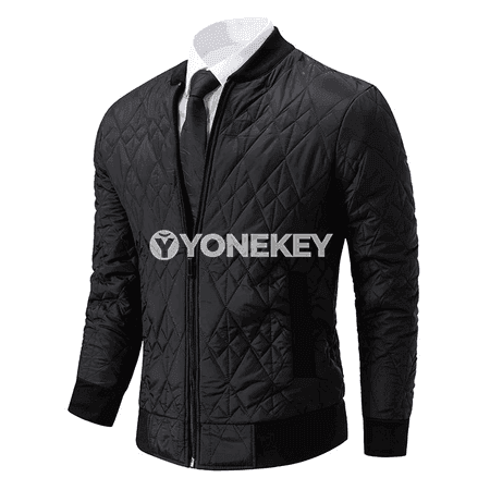 Erkekler üçin güýz-gyş ýyly fleece kurtka, suw geçirmeýän, zipli