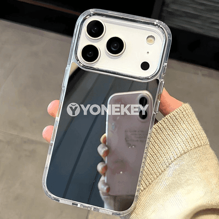 iPhone üçin aýna ýüzli akril gapak — zarbadan goragly, ýuka dizaýn