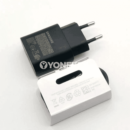 Samsung 25W çalt zarýad beriji adapter, Type-C kabel bilen