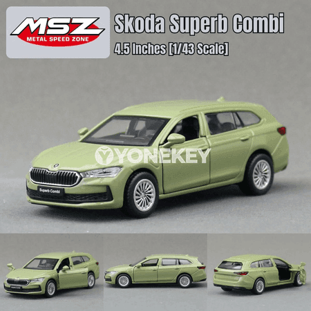 Skoda Superb Combi 1:43 metal model awtoulag, kolleksiýa üçin