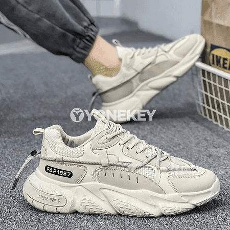 Erkekler üçin ýeňil mesh sport köwüşler, bagjykly, slipmaýan