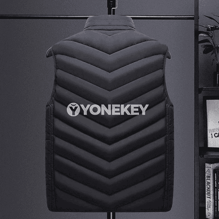 Erkekler üçin gyş- güýz ýyladyşly elektrik ýeňsiz penjek, USB