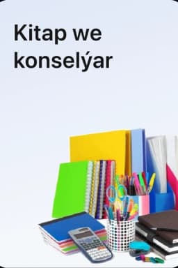 Kitap we Konselýar harytlar