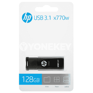 HP metal U disk.