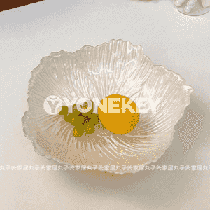 Gül şekilli owadan tabak 