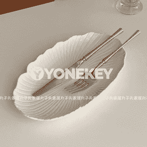 Koreý stilindäki keramika tarelka 