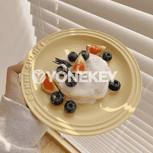 Aşhanada ulanmak üçin plastmas tarelka
