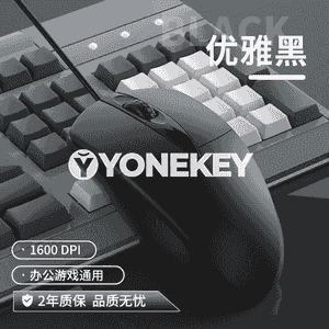 Kompýuterler üçin USB simli syçanjyk.