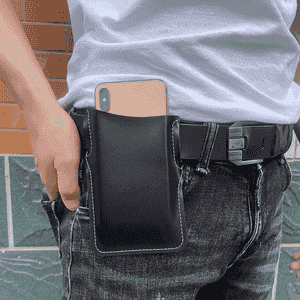 Erkekler üçin niýetlenen kemere dakylýan telefon gapjyk
