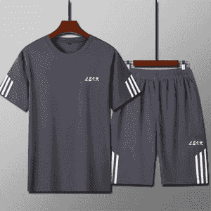 Erkekler üçin komplekt futbolka+şortik