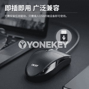 “Acer” kompýuter üçin syçanjyk.