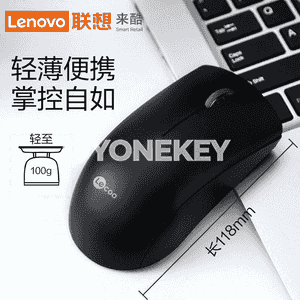 Kompýuterler üçin simli we sessiz syçanjyk.