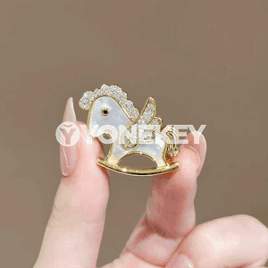 Zenanlar üçin ajaýyp görnüşli pony şekilli broşkalar.
