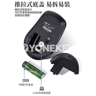 Kompýuterler üçin Bluetooth syçan.