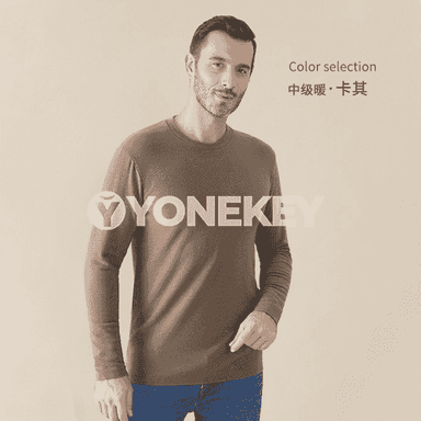Erkekler üçin niýetlenen uzyn ýeňli futbolka