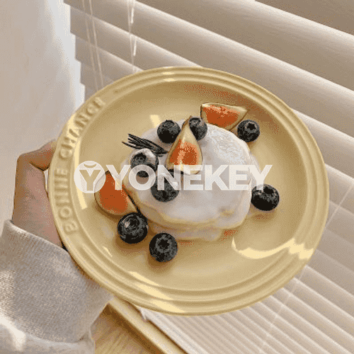 Aşhanada ulanmak üçin plastmas tarelka
