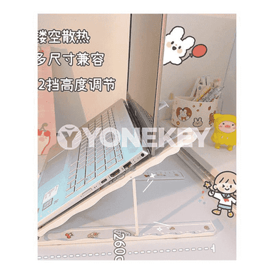 Notebook üçin goýulýan stol esbap