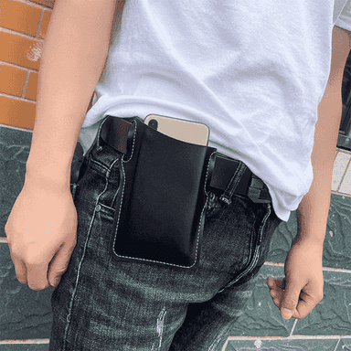 Erkekler üçin niýetlenen kemere dakylýan telefon gapjyk