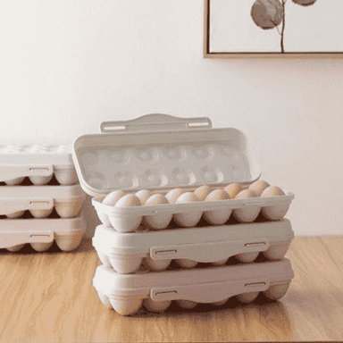 Ýumurtga salmak üçin plastik guty.