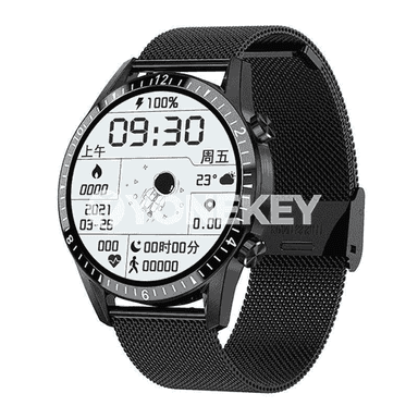 Erkekler üçin bluetooth goşar sagat.