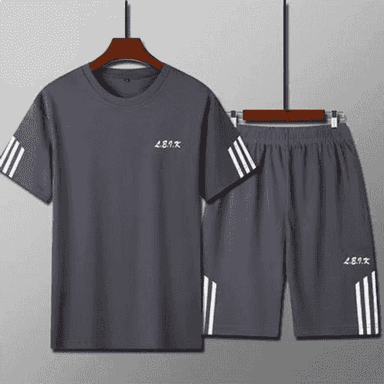 Erkekler üçin komplekt futbolka+şortik