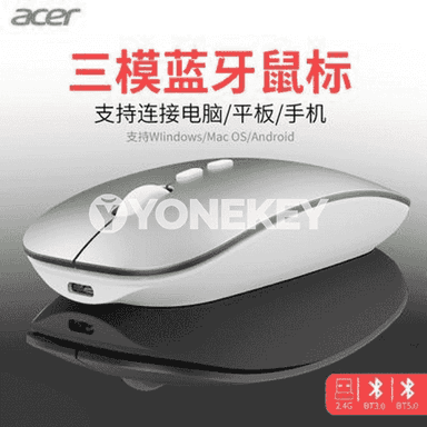 Kompýuter üçin Acer Bluetooth syçanjygy.