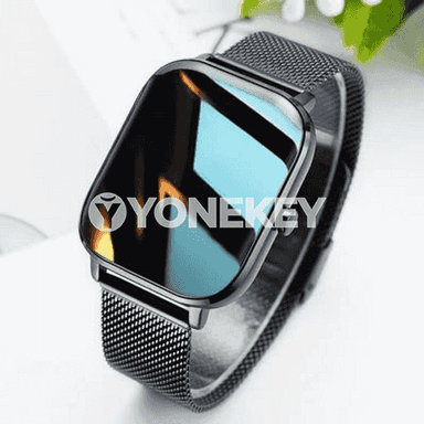 Gyzlar üçin bluetooth goşar sagat.