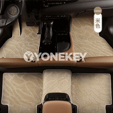 BMW awtoulaglary üçin niýetlenen owadan görnüşli pol örtükleri.