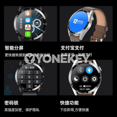 Erkekler üçin bluetooth  sagat.