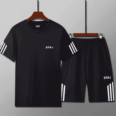 Erkekler üçin komplekt futbolka+şortik
