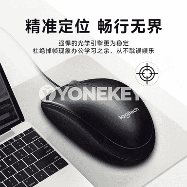 Kompýuterler üçin M91P syçanjyk.Logitech simli syçanyň çydamly USB ofis iş stoly kompýuter Xiaomi Dell Lenovo notebook uniwersal syçanjygy