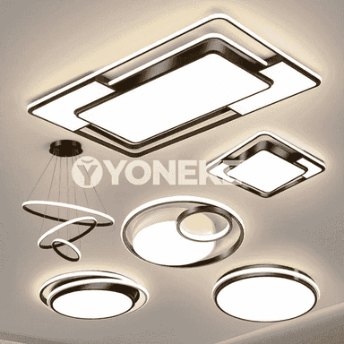 Öý üçin niýetlenen potolok led çyralar 