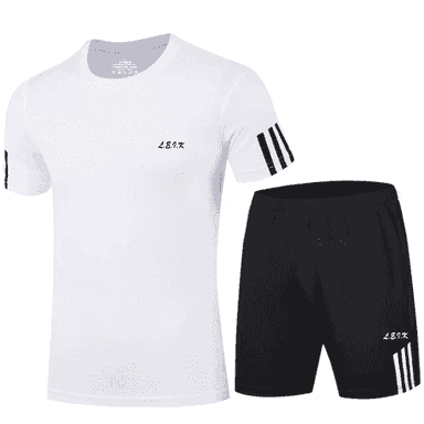 Erkekler üçin komplekt futbolka+şortik