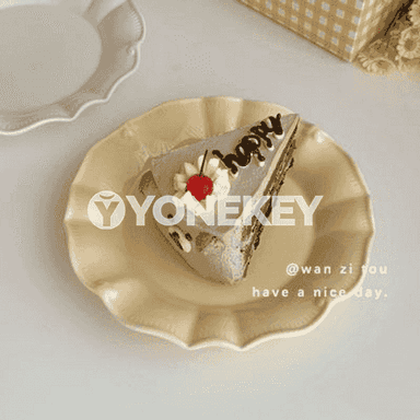 Koreý stilindäki owadan nagyşly tarelka 