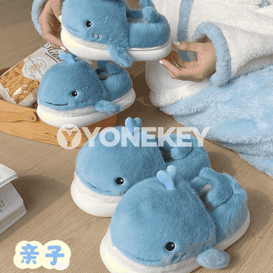 Gyzlar üçin delfin şekilli öý aýakgaplary.