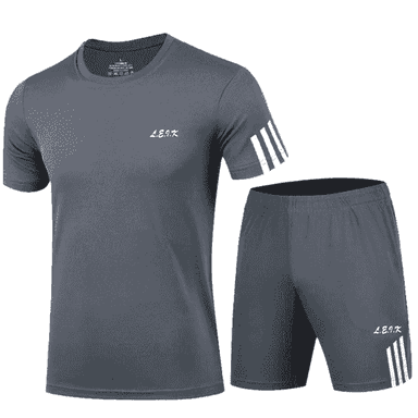 Erkekler üçin komplekt futbolka+şortik