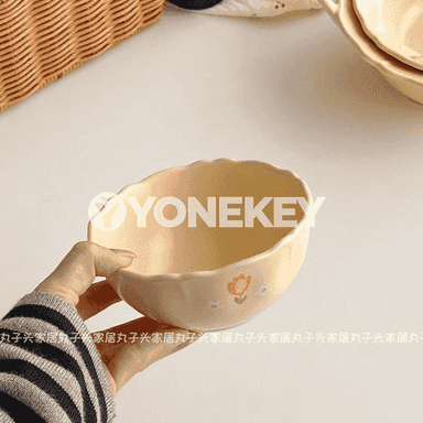 Koreý stilindäki tarelkalar 