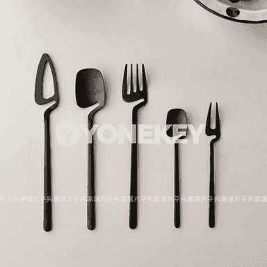 Koreý stilindäki çemçe-pyçak 